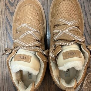UGG Tan Sneakers with Cushioned Support